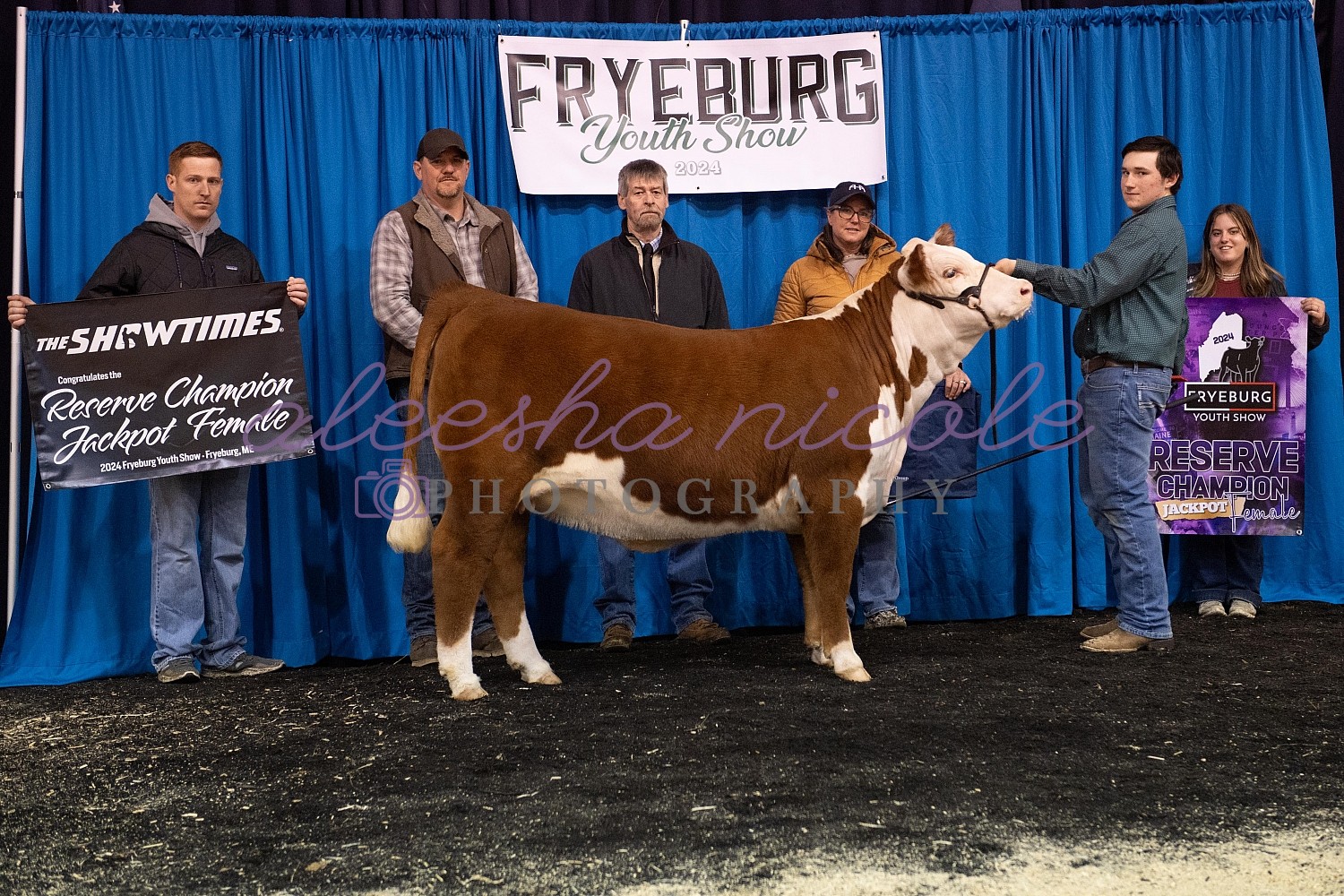 Aleesha Nicole Photography Jackpot Heifer Backdrops Fryeburg Youth