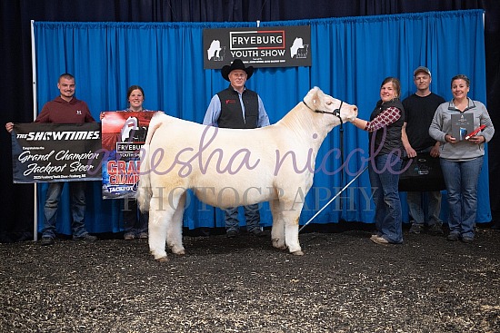 Jackpot Steer Backdrops